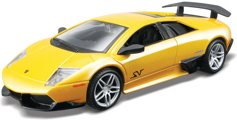 Bburago Plus Lamborghini Murcielago LP 670-4 SV 1 : 32 žlté