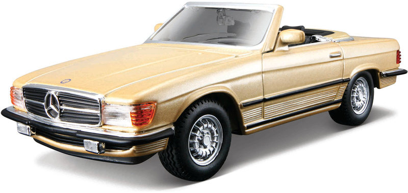 Bburago Mercedes Benz 450 SL 1977 1:32 zlatá