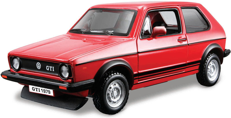 Bburago Volkswagen Golf Mk1 GTI 1979 1:32 červená