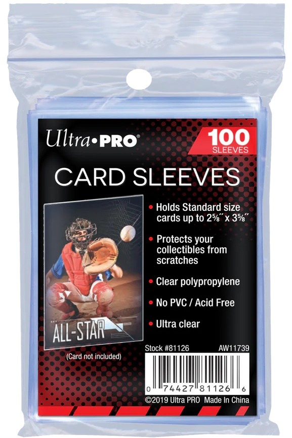 UltraPro Obaly na karty Standard 100 ks (66 × 92 mm)