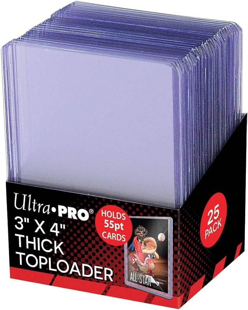 Ultrapro Obaly na karty Toploader 25 ks