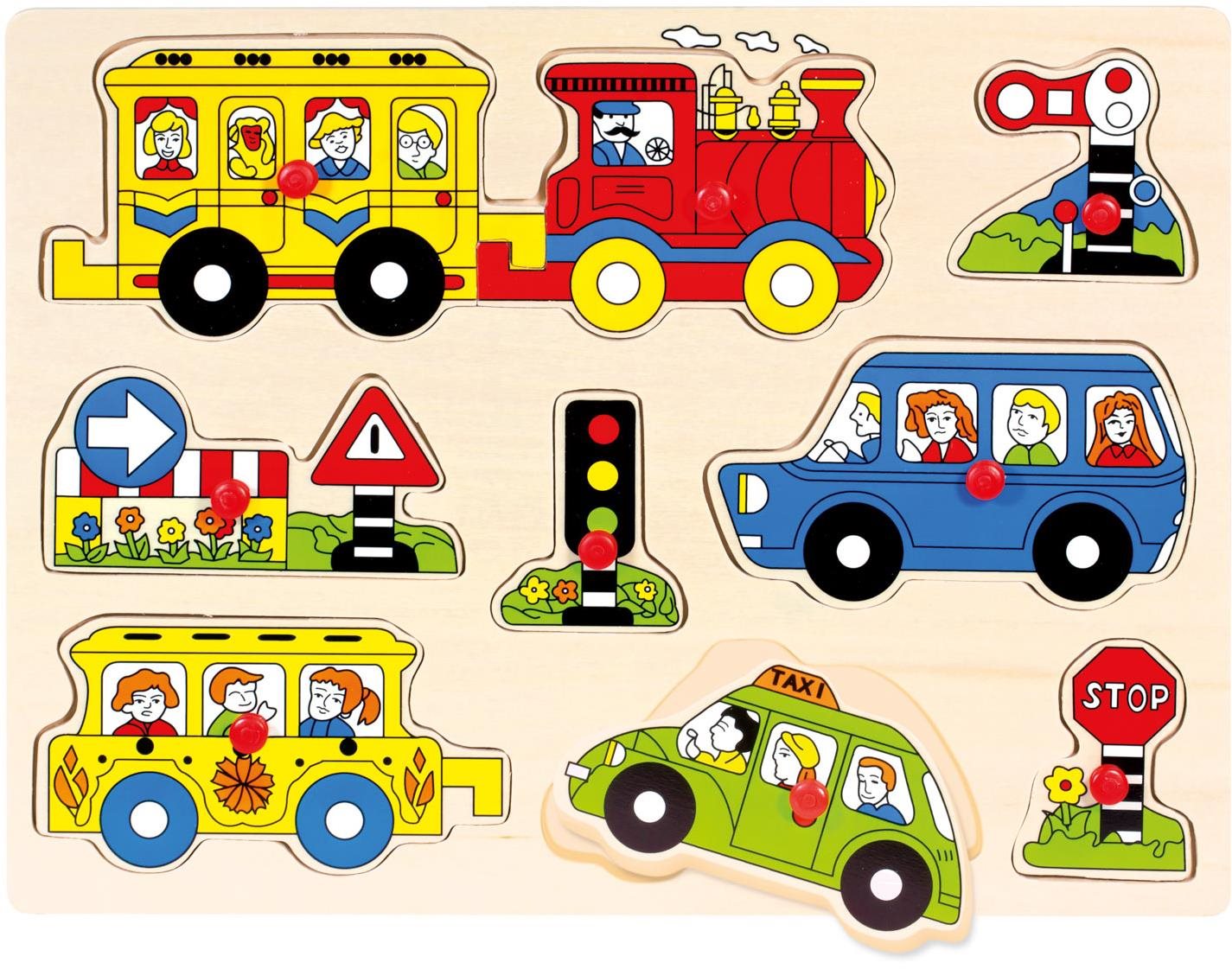 Bino puzzle, doprava