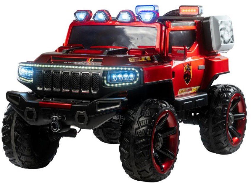 BlueTouch Detský elektrický off-road – verzia pre chlapcov a rytierov