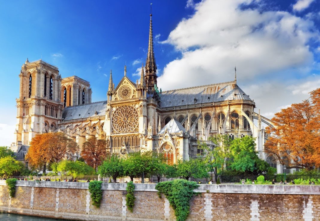 BLUEBIRD Katedrála Notre-Dame 1000 dílků