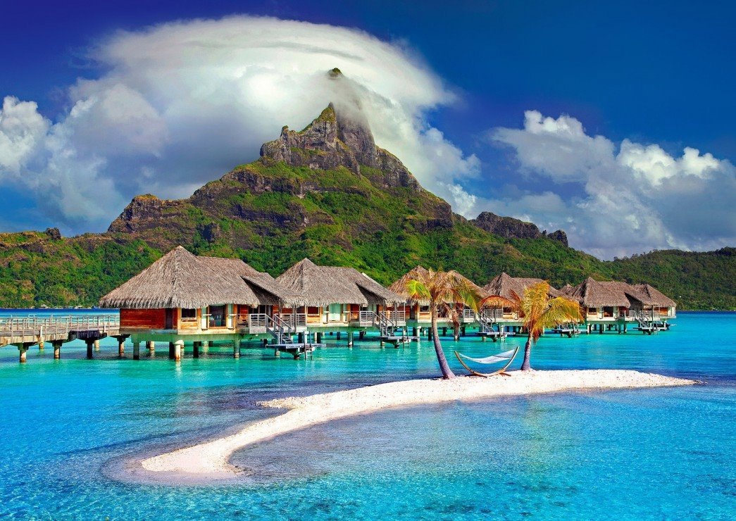 BLUEBIRD Bora Bora, Tahiti 500 dílků