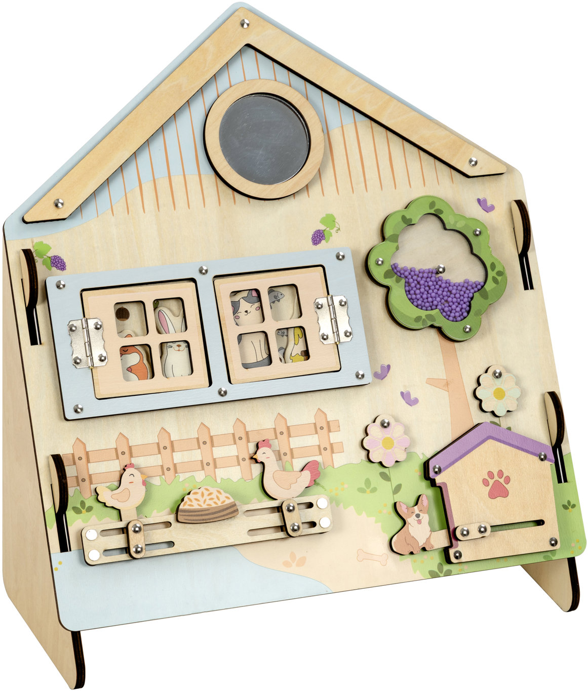 BusyKids Universal Dřevěný activity board