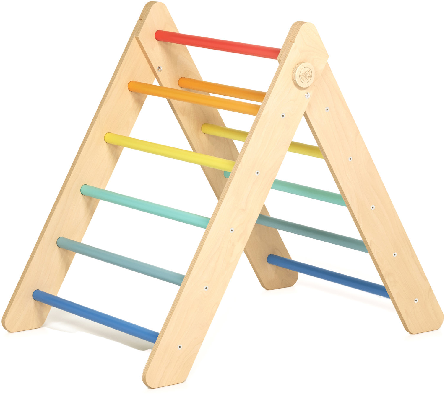 BusyKids Montessori Piklerové trojúhelník duhový