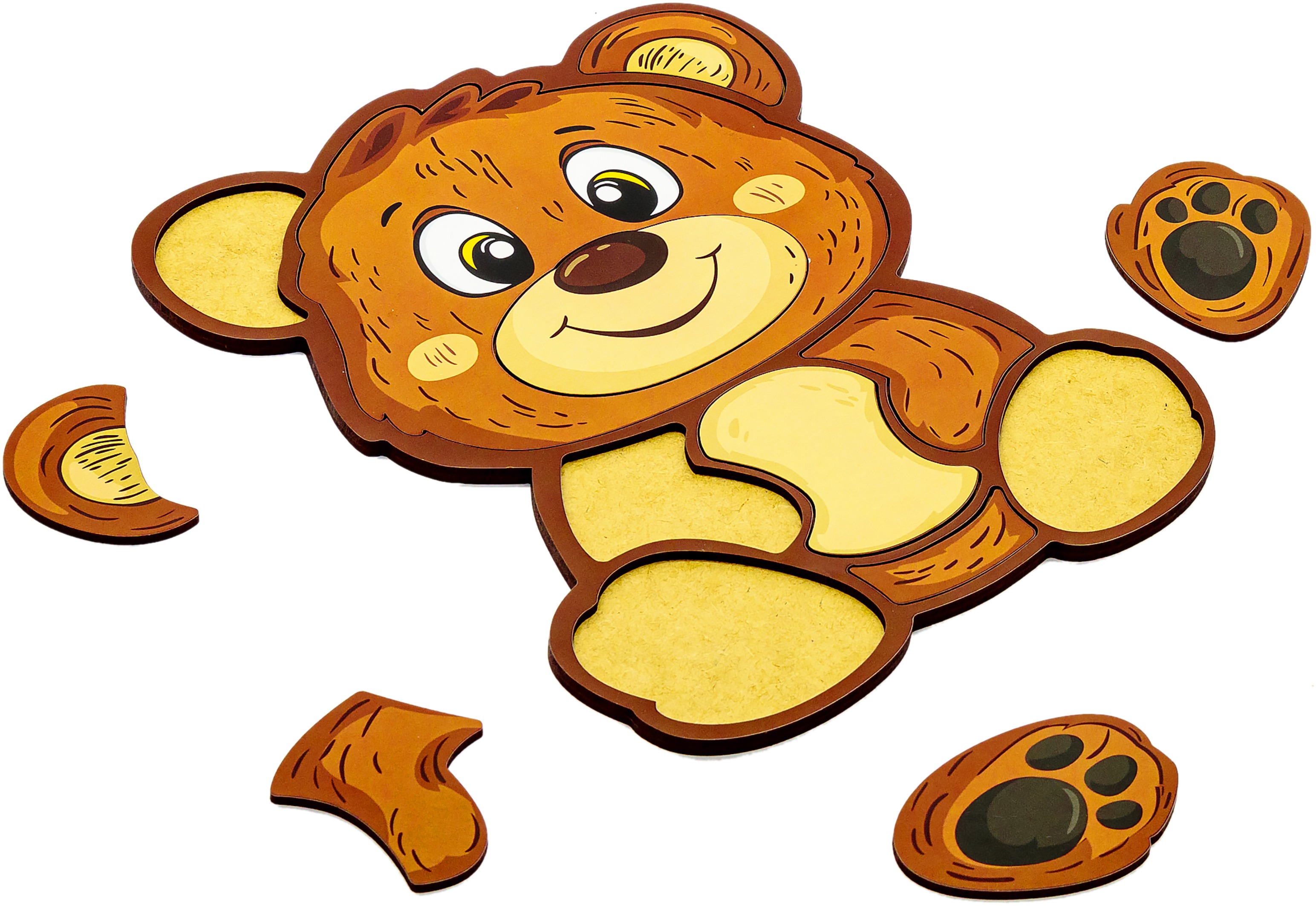 BusyKids Puzzle Medvěd