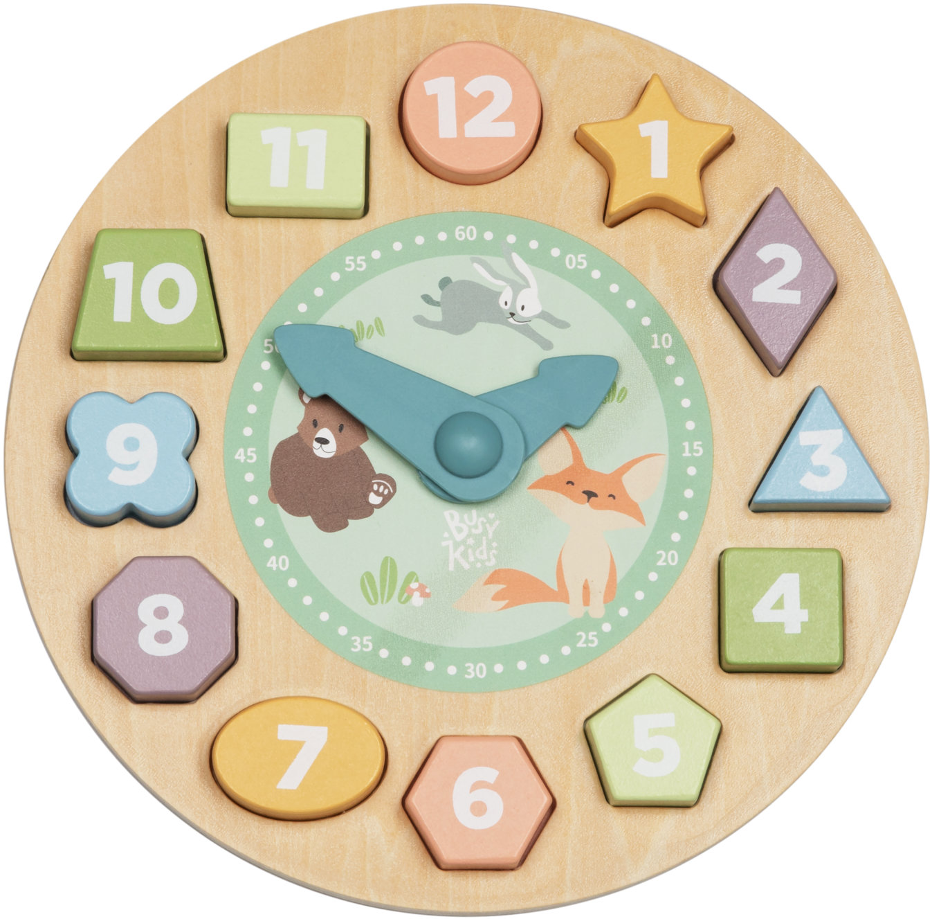 BusyKids Montessori hodinový sortér