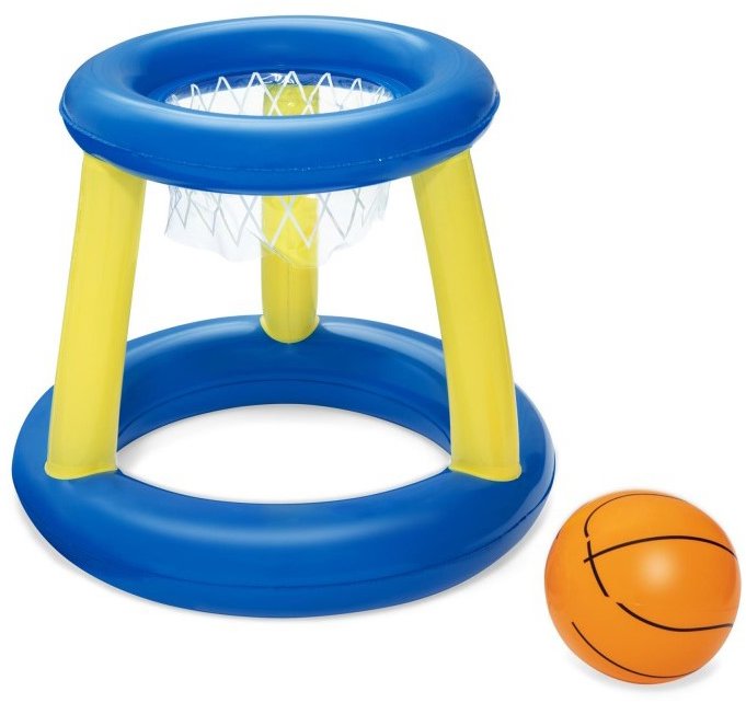 Bestway Nafukovací basketbalový kôš s loptou, 61 cm