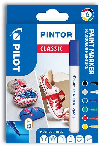 PILOT Pintor F Classic, akrylové, klasické farby