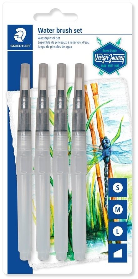 Staedtler sada štetcov Design Journey, 4 veľkosti