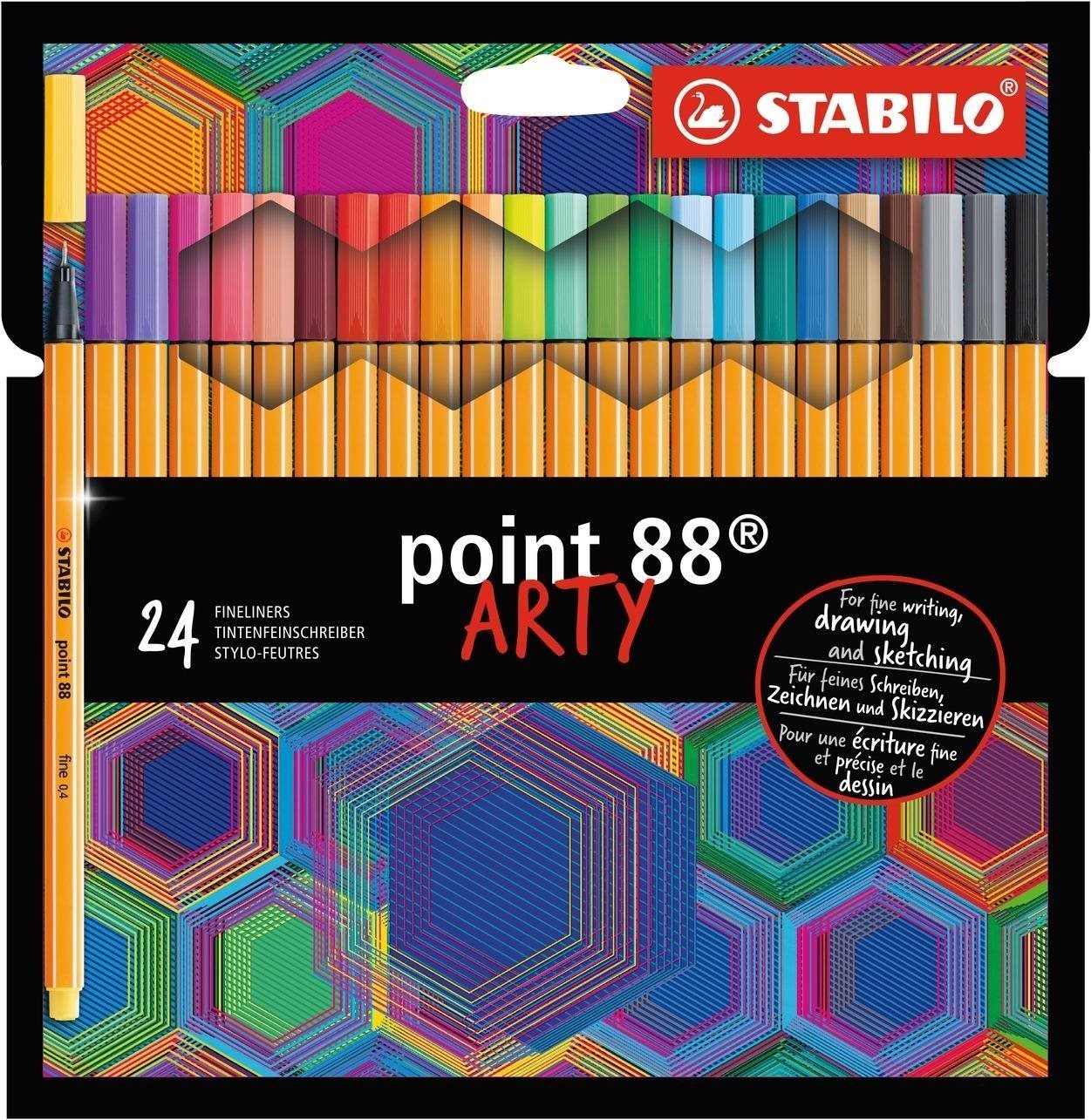 STABILO Point 88 ARTY 24 farieb