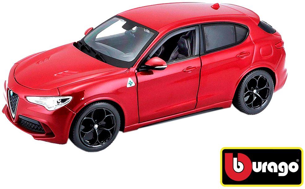 Bburago Alfa Romeo Stelvio Red
