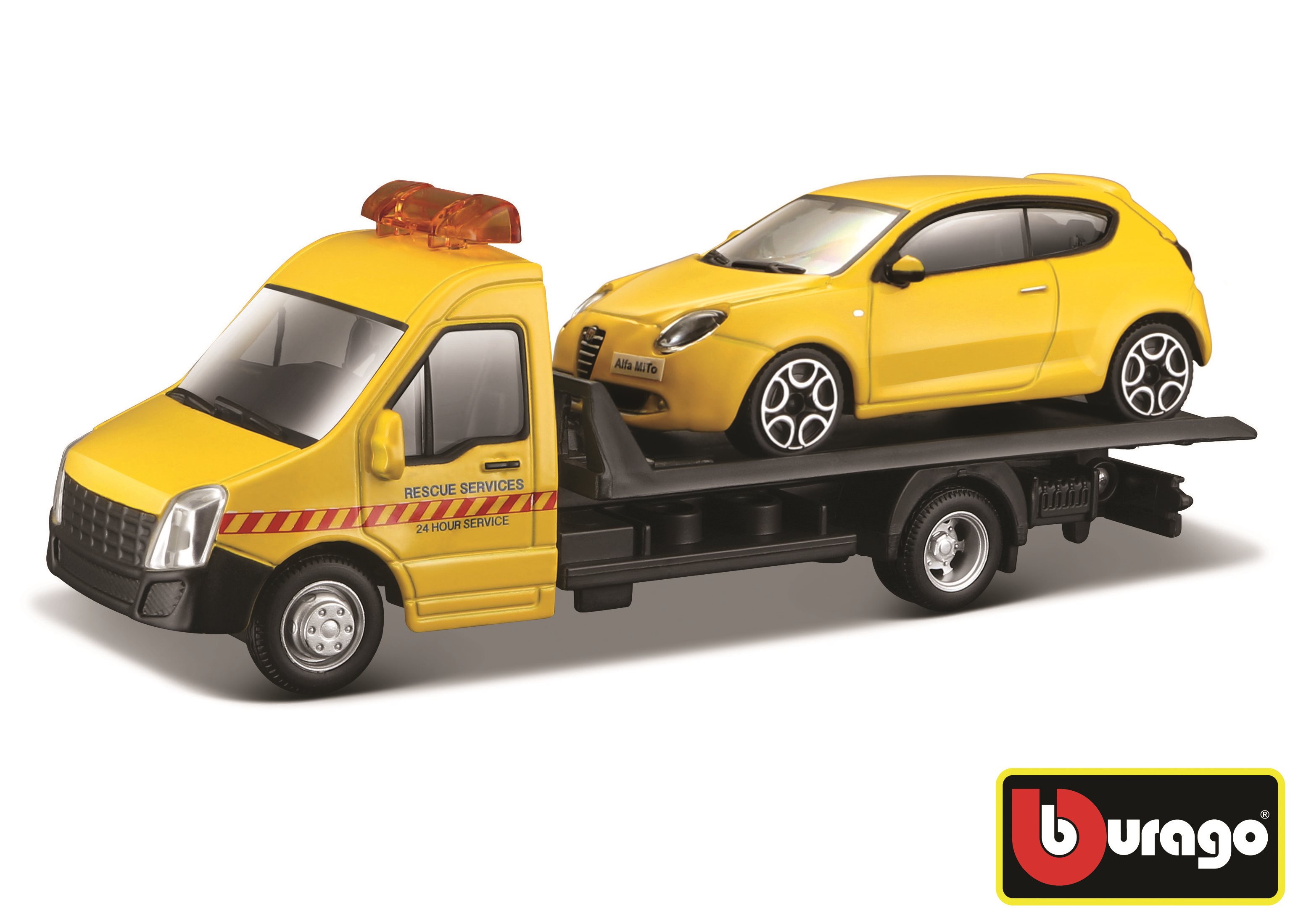 Bburago odťahovka Flatbed Transport