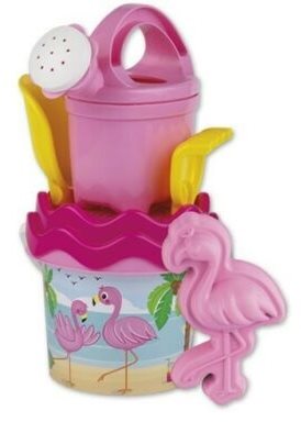 Androni Sada na piesok plameniak s kanvičkou – malá