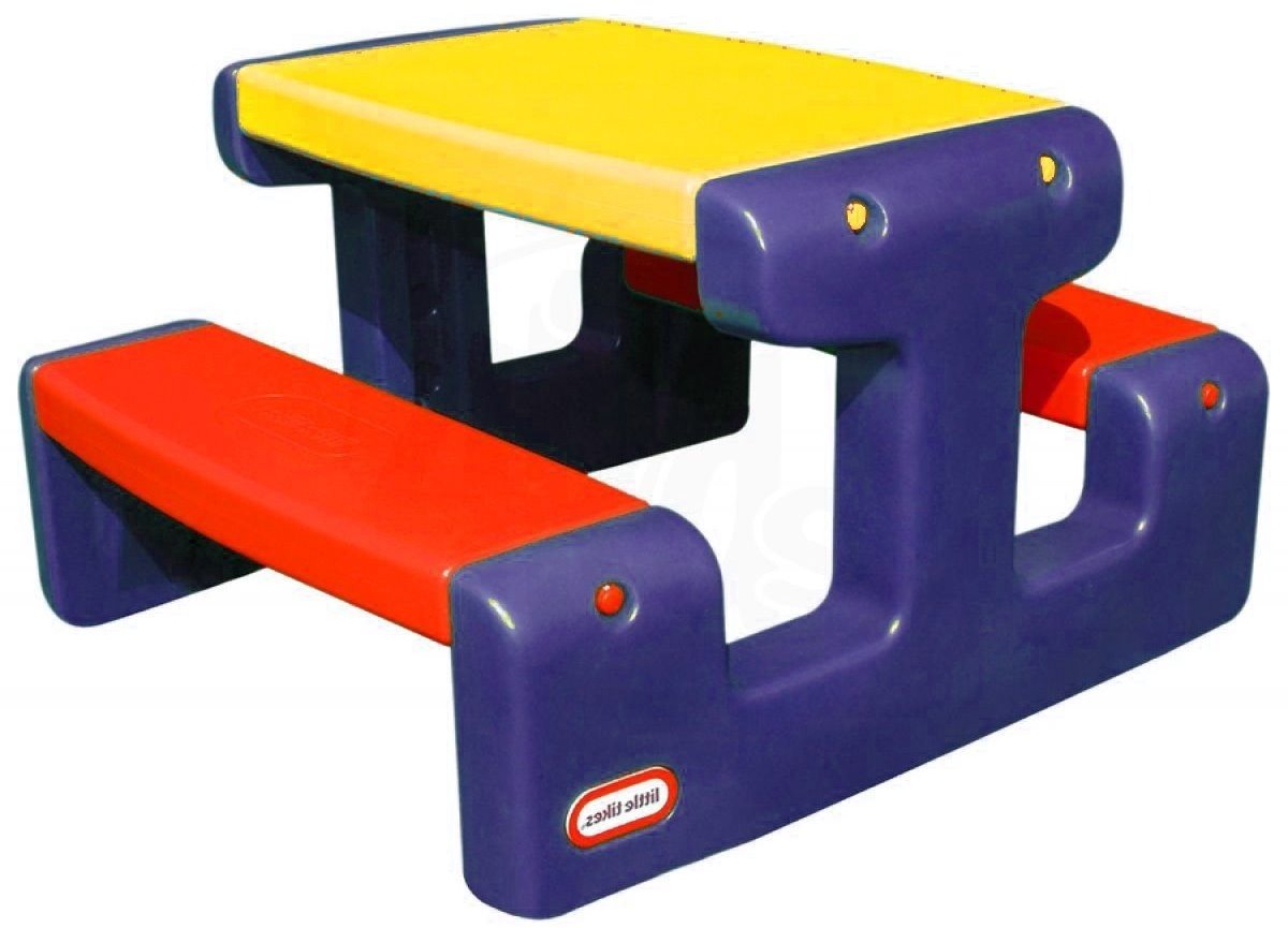 Little Tikes Piknikový stolík Junior – Primary