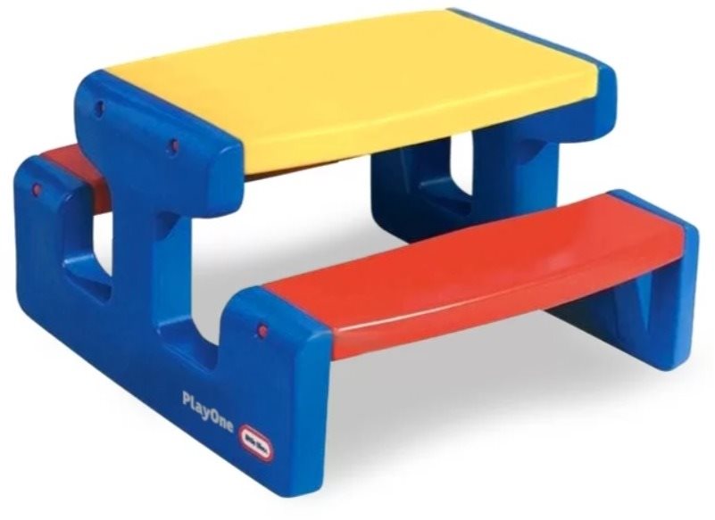 Little Tikes Veľký piknikový stolík – Primary