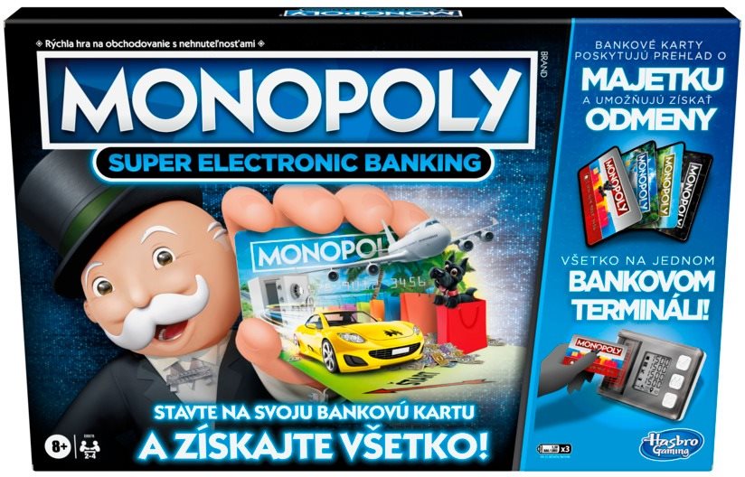 Monopoly Super elektronické bankovníctvo SK verzia