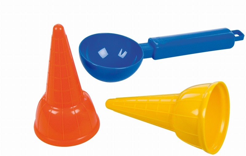 Zmrzlinová súprava (2× kornútok, 1× naberačka)