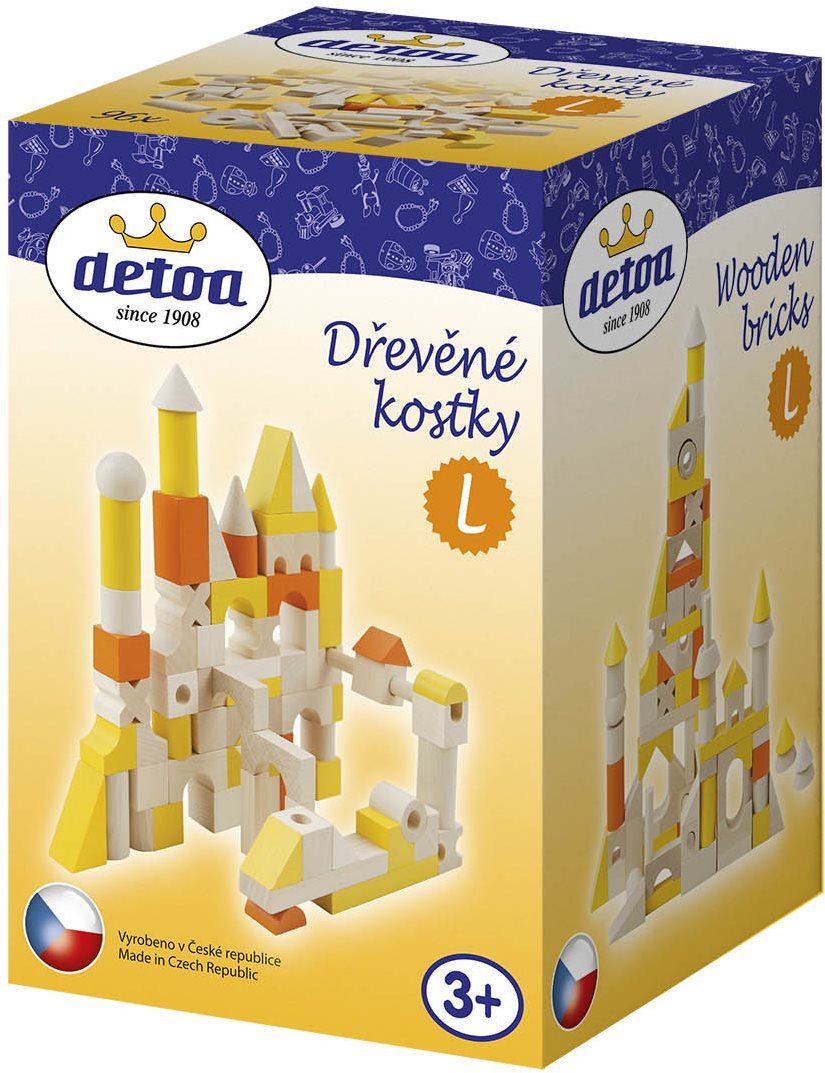 Detoa Drevené Kocky Špeciál L