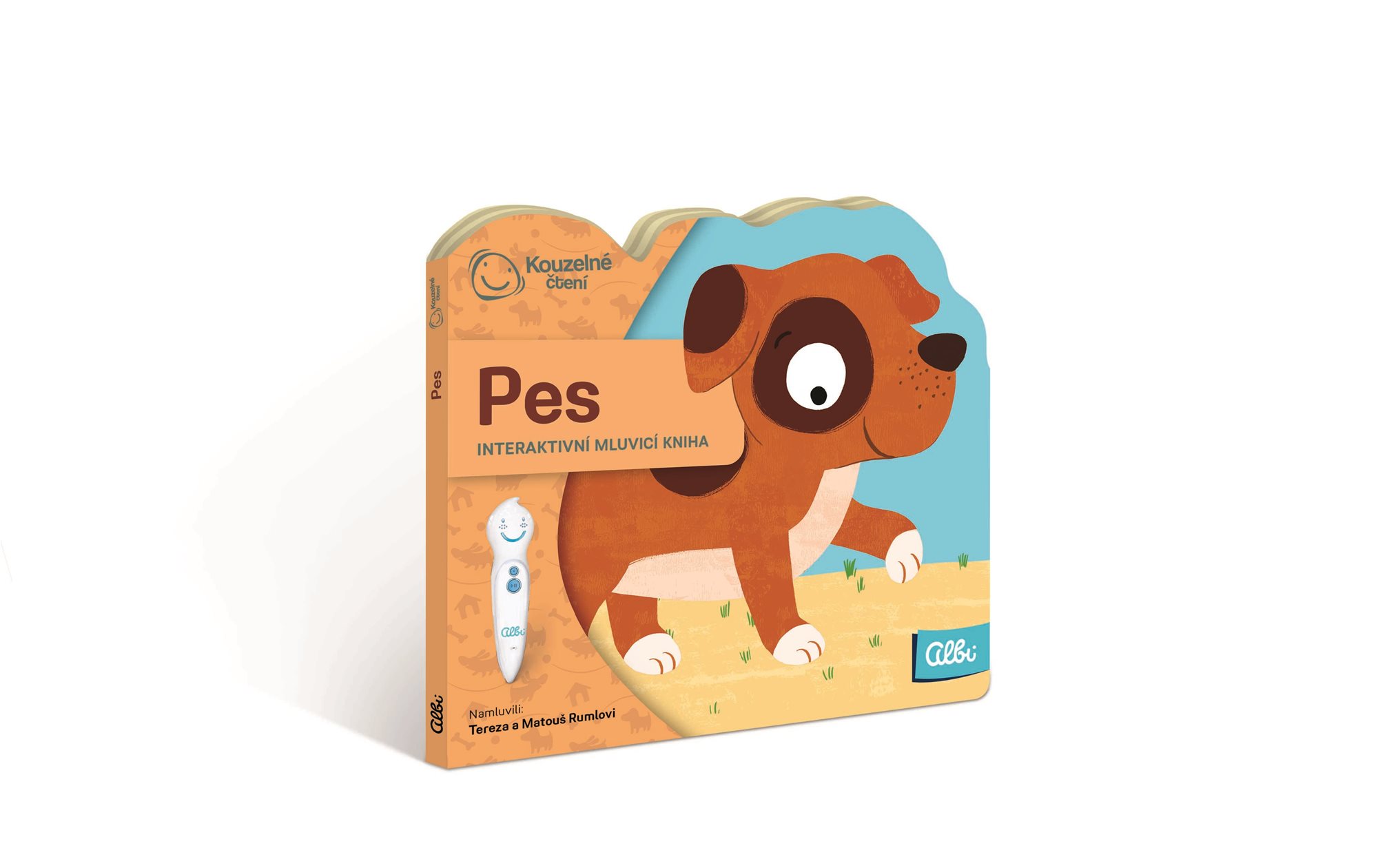 Kúzelné čítanie Minikniha s výsekom – Pes