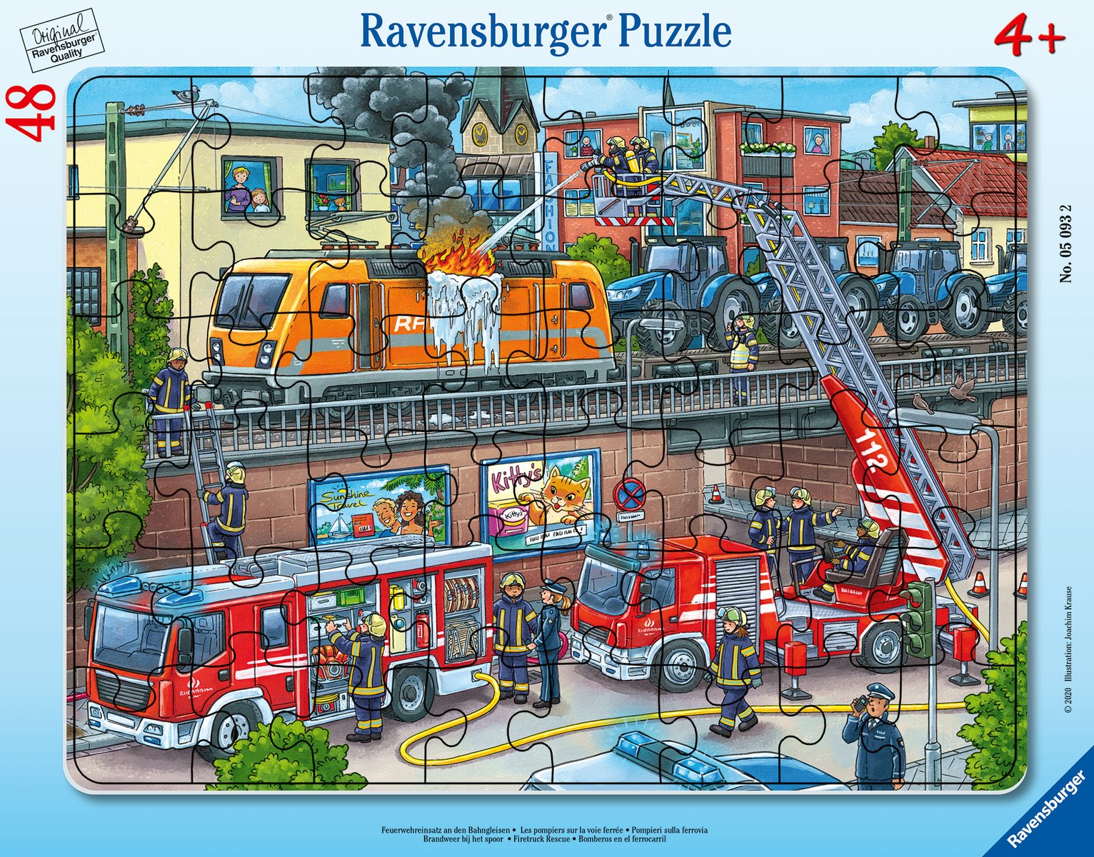 Ravensburger 050932 Požiarny zbor 48 dielikov