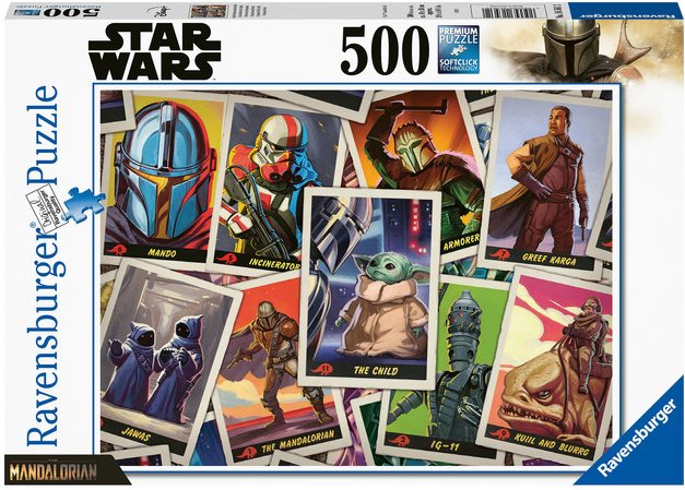 Ravensburger 165612 The Mandalorian – „Baby Yoda“ 500 dielikov