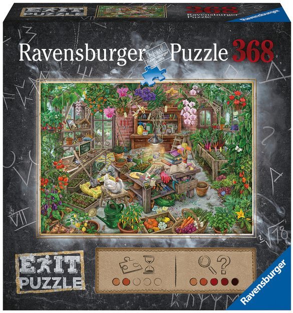 Ravensburger 164837 Exit Puzzle: Skleník 368 dielikov