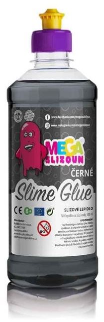 Megaslizúň – PVA slizové lepidlo čierne 500 ml