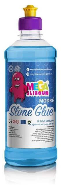 Megasliz – PVA slizové lepidlo modré 500 ml