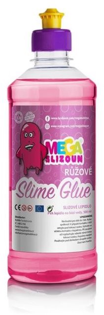 Megaslizoun – PVA slizové lepidlo ružové 500 ml