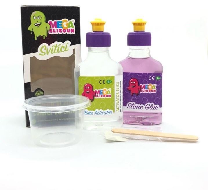 Megasliz svietiaci – vyrob si sliz svietiaci v tme