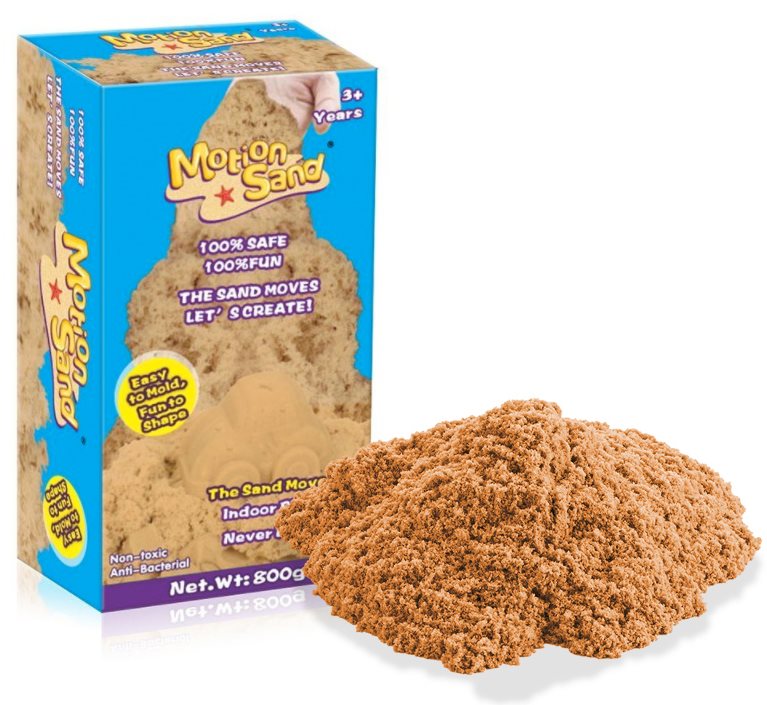 Kinetický/mesačný piesok – náhradná sada 800 g – oranžová farba