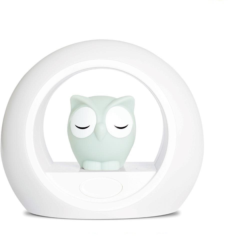ZAZU - Sovička LOU sivá - nočné svetlo so senzorom plaču