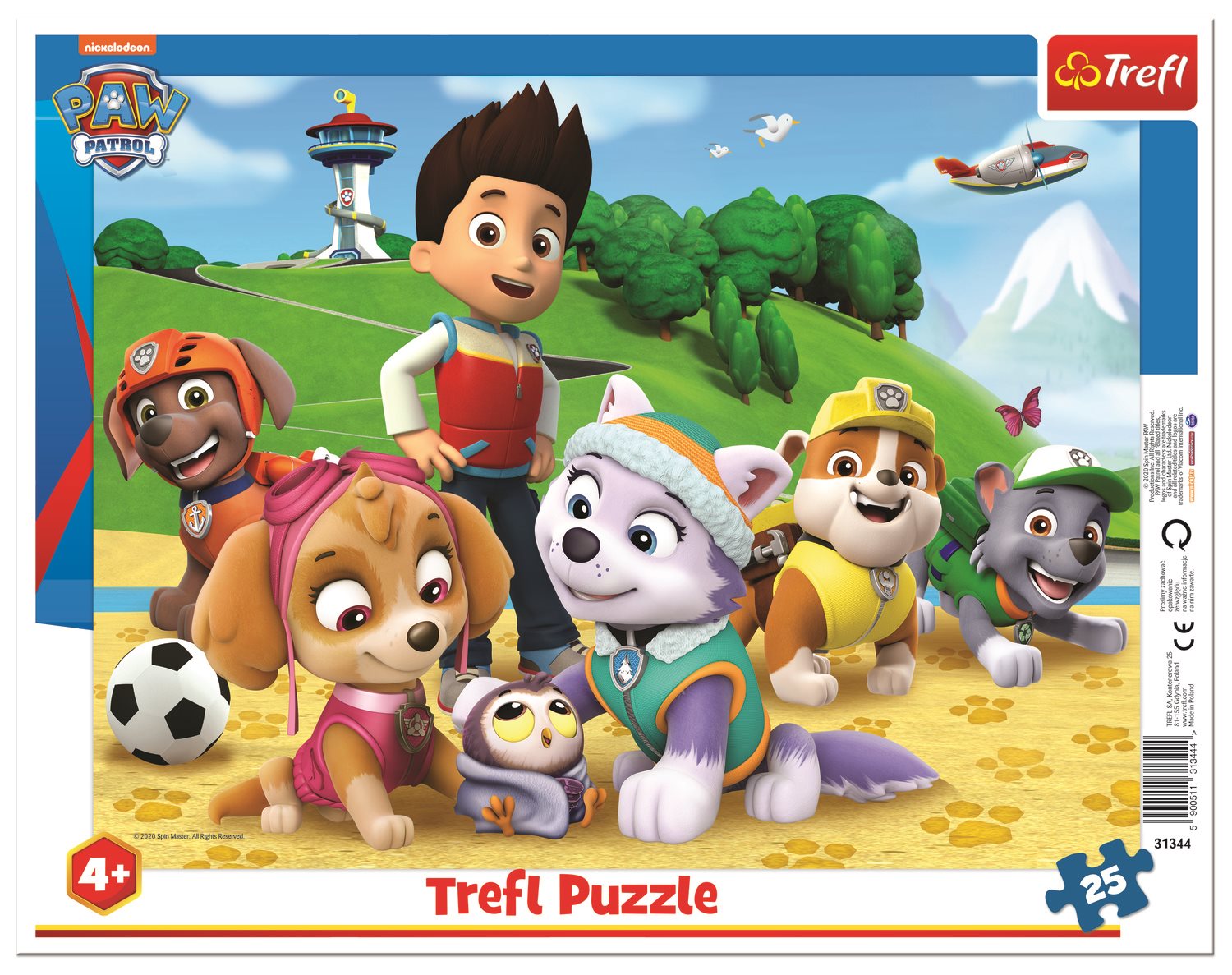 Trefl Puzzle Labková patrola 25 dielikov