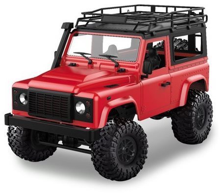 D90 Rock Crawler Defender 1:12 červené