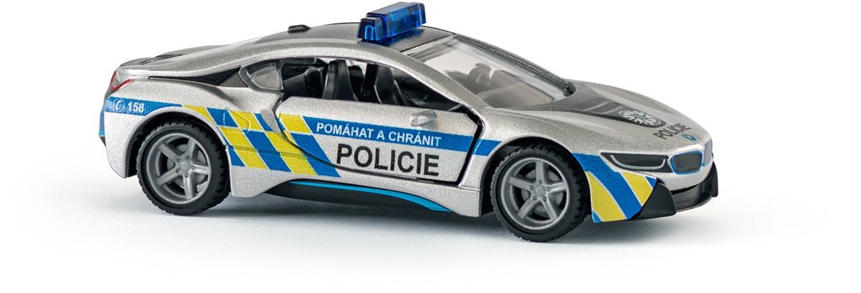 Siku Super česká verzia – polícia BMW i8 LCI