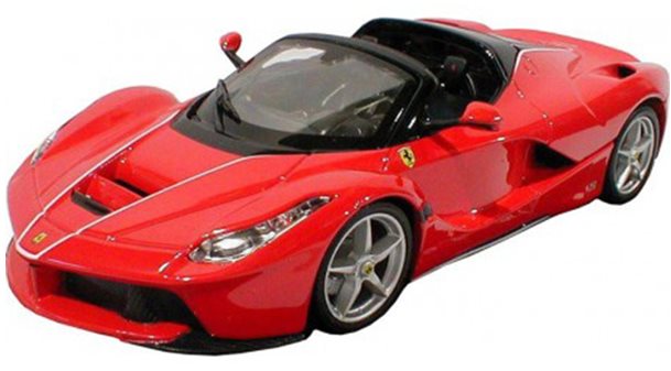 Bburago 1:24 La Ferrari Aperta červená