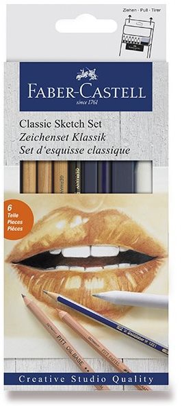 FABER-CASTELL Classic Sketch, súprava 6 ks