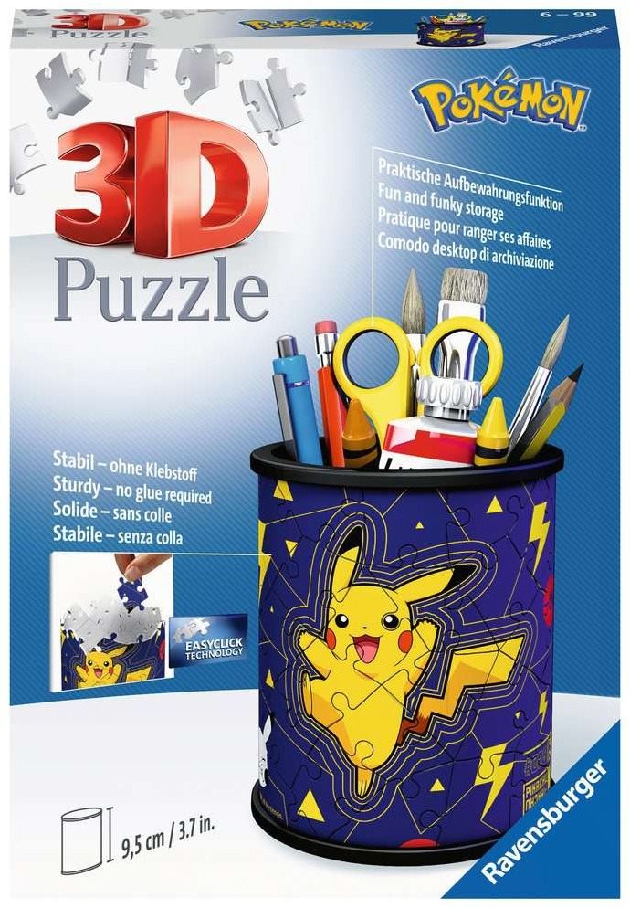 Ravensburger 3D 112579 Stojan na ceruzky Pokémon 54 dielikov