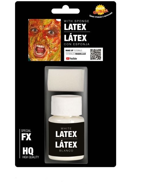 Biely Latex s hubkou – Halloween – 26 g