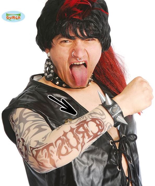 Rukáv – tetovanie rocker