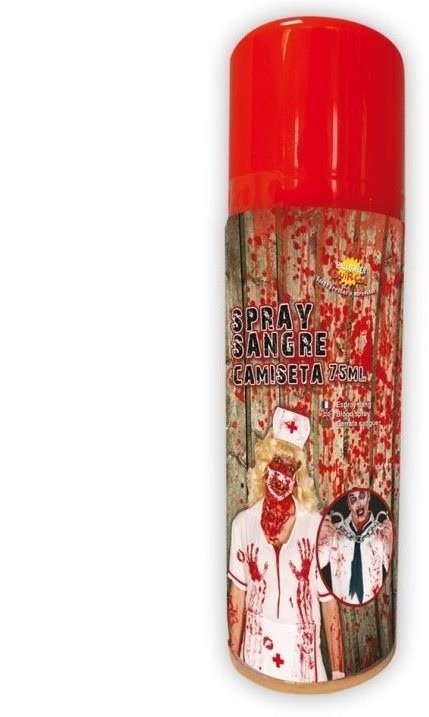 Krv V Spreji Na Oblečenie – Halloween – 75 ml