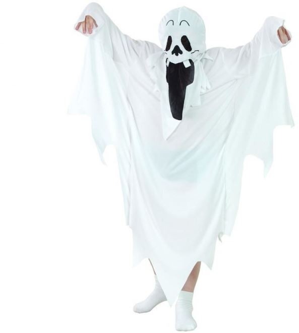 Detský Kostým Duch veľ. 120/130 cm – Unisex – Halloween