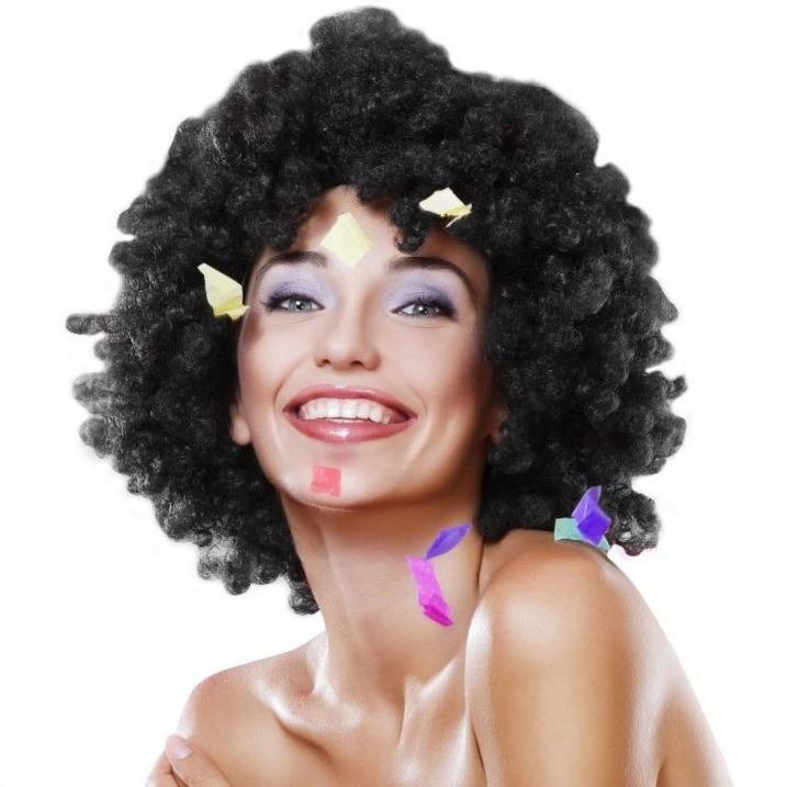 Parochňa Afro Čierna