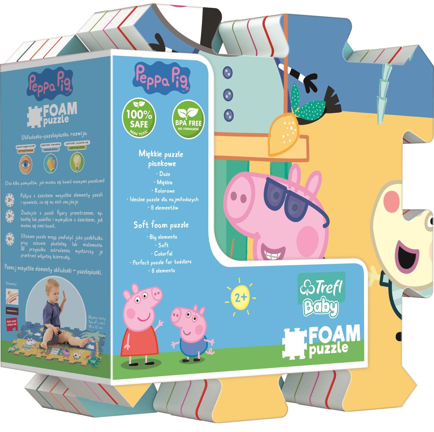 Penové puzzle Prasiatko Peppa/Peppa Pig