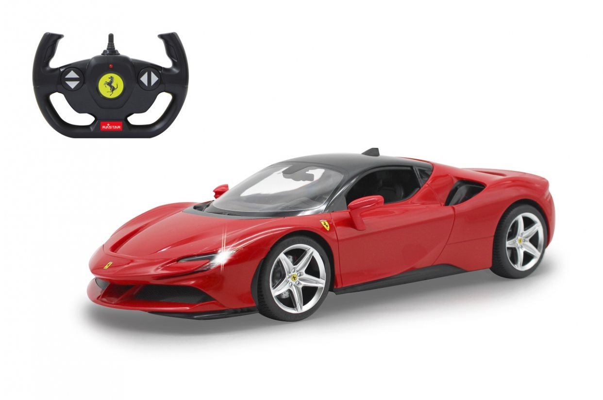 Jamara Ferrari SF90 Stradale 1:14 2,4 GHz červené