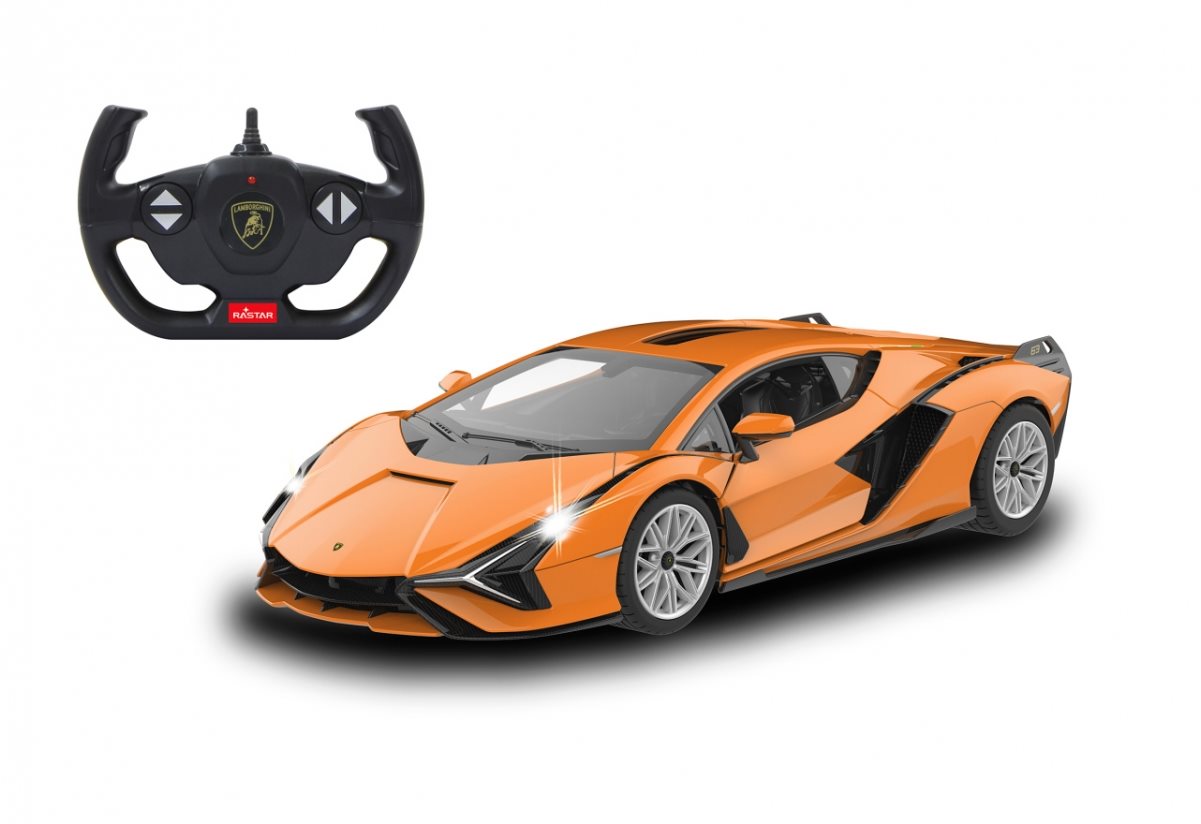 Jamara Lamborghini Sián 1:14 orange 2,4 GHz manual doors