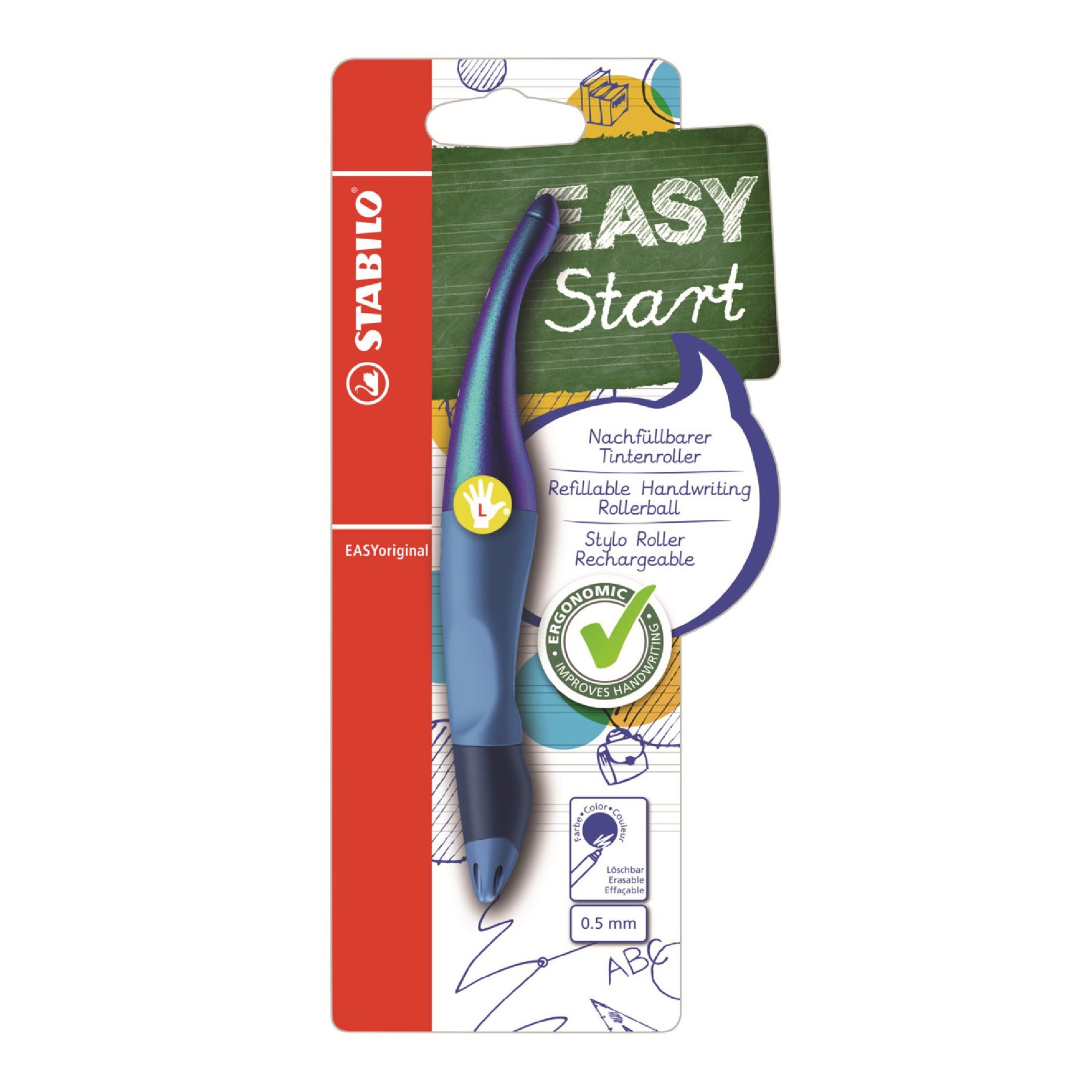 STABILO EASYoriginal Holograph Edition L modrá